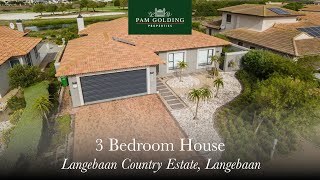 3 bedroom house for sale in Langebaan Country Estate  Pam Golding Properties [upl. by Aztilem]