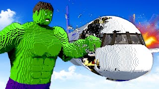 HULK CAUSES PLANE CRASH Teardown [upl. by Sined]