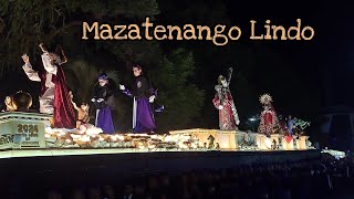 Mazatenango Lindo  Procesión Extraordinaria 100 años de fundación de hermandad Mazatenango [upl. by Eaj]