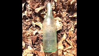 Metal Detecting amp Bottle Digging Rhode Island  1800s Blob Top Soda Bottle Silver Coins amp More [upl. by Anizor]