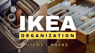 10 Genius IKEA Organization Must Haves  IKEA Organization Ideas  Hacks [upl. by Ottie]