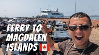 JOURNEY TO HIDDEN PARADISE LES iLES DE LA MADELEINE  Ferry to Magdalen Islands [upl. by Euginimod]