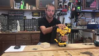 Quick Followup  Dewalt DCN680 20v MAX 18 gauge Brad Nailer [upl. by Aketahs940]