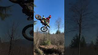 Absolutely Shredding a KX112 at my Backyard Track [upl. by Assyle]