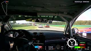 VIR  BMWCCASVRA  10624  Sprint Race 3  start [upl. by Ahcsatan]