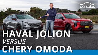 2023 Chery Omoda 5 EX v Haval Jolion S  Which budget small SUV best deserves your bucks [upl. by Ettelra]