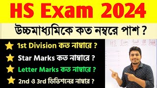 Class 12 exam grade  Class 12 exam passing Marks  Class 12 result 2024 1st division Marks [upl. by Rumney604]