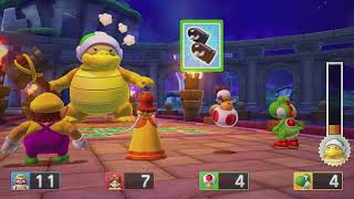 Mario Party 10 Haunted Trail 120 Wario vs Toad vs Yoshi vs Daisy Player 1 [upl. by Possing]