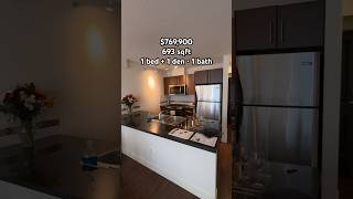 Tour a Vancouver Fairview Condo 1 bedroom amp den for sale vancouver vancouverbc realestate [upl. by Laumas]