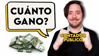 CUANTO GANA un CONTADOR PUBLICO en ARGENTINA [upl. by Henarat]