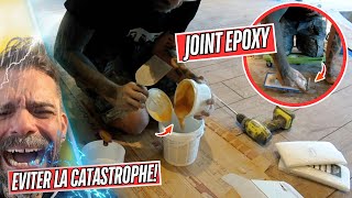 COMMENT faire Des JOINTS EPOXY sur du CARRELAGE comme UN PRO💯 ETANCHE [upl. by Natye]