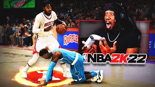 NBA 2K22 PS5 MyCAREER 19  ANKLE BREAKER OF THE YEAR AGAINST LAMELO BALL  StaxMontana [upl. by Aznerol]