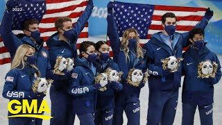 2022 US Olympic figure skating team awarded gold medal [upl. by Aydin581]