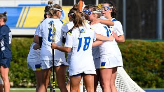 Georgetown vs Delaware  NCAA Womens Lacrosse  Full Game  3423 [upl. by Esoranna]