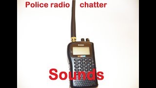 Police Radio Chatter Sound Effects All Sounds [upl. by Aivatra]