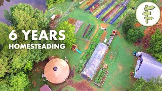 SelfReliant Family Builds a Thriving Homestead While Living in a Tiny Yurt [upl. by Gebelein]