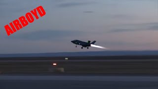 F35B Night Operations • Mountain Home Air Force Base [upl. by Pouncey]