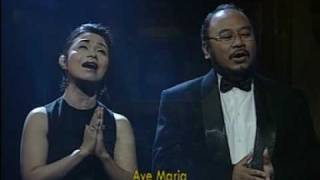 Ave Maria  Schubert CHRISTOPHER ABIMANYU amp RUTH SAHANAYA [upl. by Yate543]