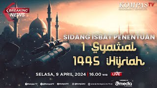 BREAKING NEWS  Hasil Sidang Isbat Idulfitri 1445 Hijriah Jatuh pada 10 April 2024 [upl. by Buehrer]