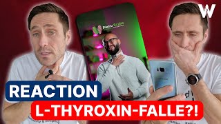 Arzt reagiert LThyroxin wirklich schädlich bei Schilddrüsenunterfunktion Reaction [upl. by Dru150]