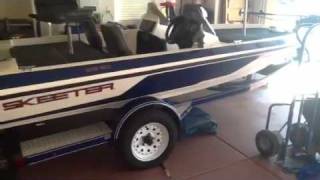 1997 skeeter fish and ski boat for sale [upl. by Roberson]