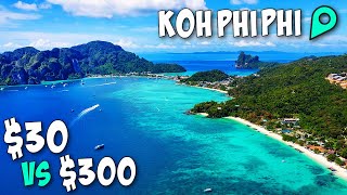 Koh Phi Phi On Two Budgets  Thailands BEST Island 🇹🇭 [upl. by Gianni]