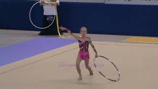 RoseMarie RIITSALU hoop  2012 Vitry Cup alevin [upl. by Karlie]