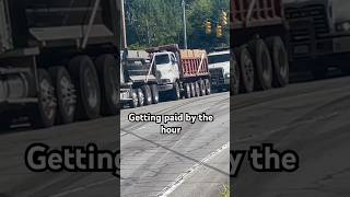 Hauling by the load vs hour dumptruck hauling trucking truckdriver trucks [upl. by Edd423]