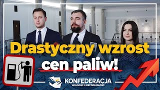 Drastyczny wzrost cen paliw po wyborach [upl. by Ytoc]