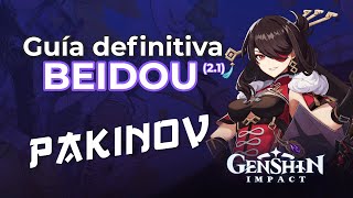 GUÍA y BUILD DEFINITIVA de BEIDOU 21  Genshin Impact Gameplay Español [upl. by Sitruk]