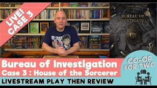 Bureau of Investigation Case 3 House of the Sorcerer  Playthrough then Review [upl. by Lyon]