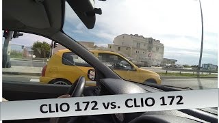 Clio 172 vs Clio 172 Yellow 178hp Black 1708hp [upl. by Risser18]