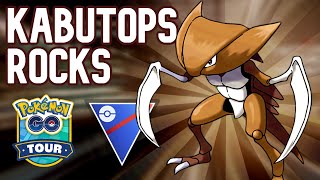 KABUTOPS SPICES UP THE KANTO CUP AND GREAT LEAGUE  Pokémon GO Battle League [upl. by Sansone]