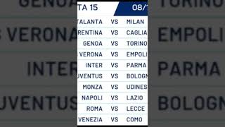 Calendario Serie A Tim 20242025 seriea [upl. by Giulietta688]