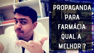 LIVE  QUAL A MELHOR PROPAGANDA PARA FARMÁCIAS DE PEQUENO PORTE [upl. by Eremehc]