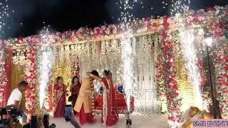 Bridal entry । latest bride groom entry । pilibhitfogweddingentry wedding pilibhit [upl. by Nylrebmik]