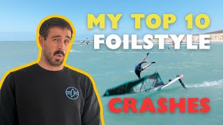 My Top 10 Foilstyle Crashes SO FAR [upl. by Amethist]