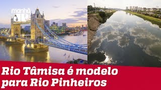 Doria visita Rio Tâmisa em Londres e reacende debate da despoluição do Rio Pinheiros [upl. by Aggappe456]