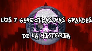 Top Los 7 genocidas más grandes de la historia [upl. by Nebra]