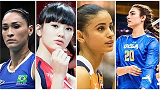 10 Most Beautiful Volleyball Players 2017 HD [upl. by Anaitat]