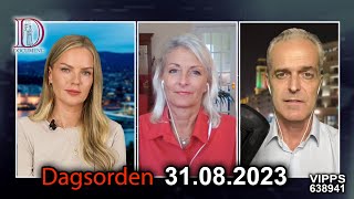 Befolkningen i Norge og Europa endres lynraskt  Dagsorden 31 august 2023 [upl. by Airtemed105]