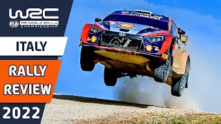 WRC Rally Highlights of WRC Rally Italia Sardegna 2022 [upl. by Orihakat]