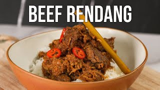 Easy Beef Rendang Curry Recipe [upl. by Corenda]