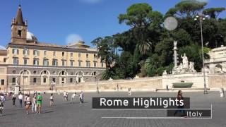 Italy Tours with Maranatha Tours  Rome Highlights [upl. by Trebuh]