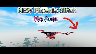 Roblox Feather Family  NEW Phoenix Glitch  No Aura behind the Wings [upl. by Tonie82]