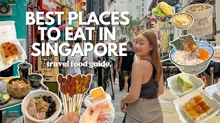 SINGAPORE FOOD GUIDE  Best places to eat and where to eat local food in Singapore 🇸🇬 [upl. by Mcclimans698]