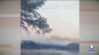 COMANDANTE DA PM DE CALDAS NOVAS FALA DAS PRISÕES DE TRÊS HOMENS QUE PROVOCARAM QUEIMADAS NA CIDADE [upl. by Ydnac]