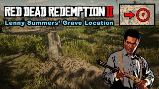 Lenny Summers grave location  Red Dead Redemption 2 [upl. by Silvan]