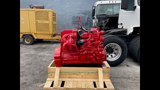 2010 Cummins ISL9 Reman Diesel Engine for sale test run JJRebuilders EPA10 CPL 3123 DR27118RX [upl. by Haral470]