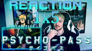 Psycho Pass Season 1  Episode 5 REACTION quotTRIPPYquot [upl. by Lissa907]